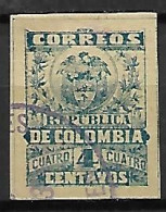 COLOMBIE   -   1902 .  Y&T N° 121  Oblitéré - Colombie