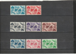 COTE  DES  SOMALIS   1943   Y. T. N° 234  à  247  Incomplet  Frais De Gestion Compris - Used Stamps