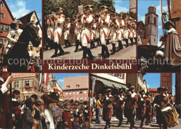 72322390 Dinkelsbuehl Kinderzeche Blaskapelle Aufmarsch Dinkelsbuehl - Dinkelsbuehl