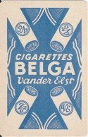 Belga Cigarettes Vander Elst 1 Kaart - 1 Card - Cartes à Jouer Classiques