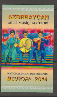 2014 MNH Cept Aserbaidschan Booklet - 2014