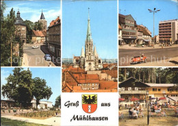 72321427 Muehlhausen Thueringen Inneres Frauentor Rabenturm Marienkirche Muehlha - Mühlhausen