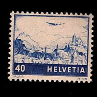 1948 Wallis Michel CH 507a Stamp Number CH C44 Yvert Et Tellier CH PA43 Stanley Gibbons CH 416a AFA CH 515 Xx MNH - Ongebruikt