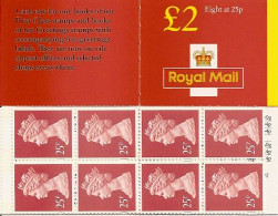 GREAT BRITAIN, FOLDED BOOKLET, 1996, FW 8, - Libretti