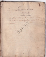 Manuscrit ±1840- Ecole De Médécine De Montpellier; Précis De Matière Médicale (V3026) - Manuscrits