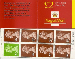 GREAT BRITAIN, FOLDED BOOKLET, 1996, FW 9, - Booklets