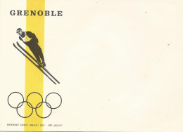 Poland (A209): Envelope FDC.1673-80 Winter Olympics Grenoble 1968 - FDC