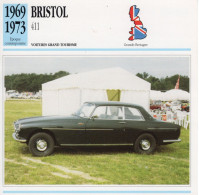 Bristol 411  -  1969  - Voiture Grand Tourisme -  Fiche Technique Automobile (GB) - Automobili