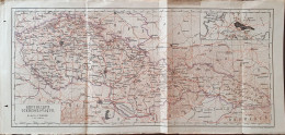 Czechsiovakia Map Of French Manufacture Interwar Period Institut Militaire Geographique A2097 - Collections