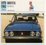 Bristol 603 S2  -  1979  - Voiture De Luxe -  Fiche Technique Automobile (GB) - Coches