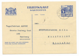 Ned. Indië 1934-35, G57 Bandoeng Naar Nederland (SN 2779) - Niederländisch-Indien