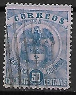 COLOMBIE   -   1898 .  Y&T N° 117 Oblitéré - Colombia