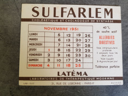 Buvard Laboratoire Latéma Sulfarlem - Drogisterij En Apotheek