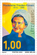 Luxembourg - 2024 - Commemoration Of Madeleine Frieden-Kinnen, Luxembourgian Politician - Mint Stamp - Nuovi