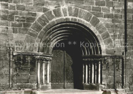 72319765 Dinkelsbuehl St Georgskirche Romanisches Portal Dinkelsbuehl - Dinkelsbuehl