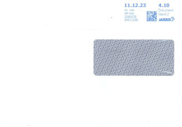 SWITZERLAND - 2023, P0STAL FRANKING MACHINE COVER TO DUBAI. - Covers & Documents