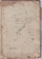 Manuscript ±1830-1850 - Notes Diverses: Botanique (V3028) - Manuskripte