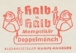 Meter Cut Germany 1958 Liqueur - Monk - Mampe - Wijn & Sterke Drank