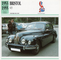 Bristol 403 -  1954 - Voiture De Luxe -  Fiche Technique Automobile (GB) - Cars