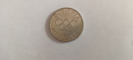 Jeux Olympiques Helsinki 500 Markkaa 1952 En Argent Finlande - Finlandia