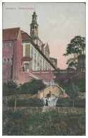 XX19182/ Graudenz Rathaustreppe Westpreußen AK 1918 - Westpreussen