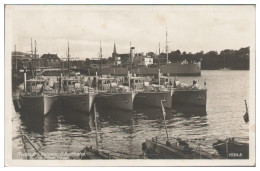 V5863/ Neustadt Holstein U-Boot-Hafen  Marine Ca.1940 Foto AK  - Sous-marins