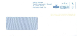 GREAT BRITAIN - 2023, P0STAL FRANKING MACHINE COVER TO DUBAI. - Storia Postale