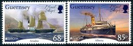 Europa 2020 - Guernsey Guernesey - Mail Ships (Ariadne & Alberta) ** - 2020