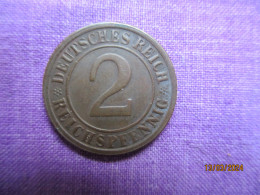 2 Pfennig 1925 G - 2 Rentenpfennig & 2 Reichspfennig