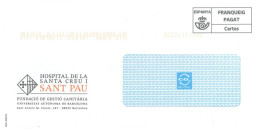 SPAIN - 2023, P0STAL PREPAID FRANKING MACHINE COVER TO DUBAI. - Lettres & Documents