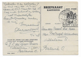 Ned. Indië 1947, G76b Batavia Lokaal (SN 2791) - Niederländisch-Indien