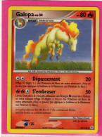 Carte Pokemon 2007 Diamant Et Perle 59/130 Galopa 80pv Bon Etat - Diamond & Pearl 