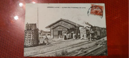 CPA Loiret - Jargeau - La Gare Des Tramways Du Loiret - Jargeau