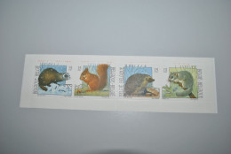 Belgique 1992 Carnet Faune MNH Complet Envoi Bpost Belgique : 2 € Europe : 5 € - 1953-2006 Modernes [B]