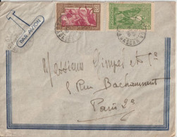 1938 - MADAGASCAR - ENVELOPPE Par AVION De MAJUNGA => PARIS - Lettres & Documents