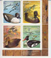 CANADA : 03-08-2006 (**)  Set 4v : Birds - DUCKS - Ducks