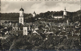 72317735 Biberach Riss Teilansicht Mit Kirche Und Turm Biberach - Biberach