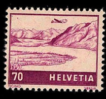 1941 Tessin  Michel CH 391 Stamp Number CH C31 Yvert Et Tellier CH PA31 Stanley Gibbons CH 419 AFA CH 397 Xx MNH - Nuovi