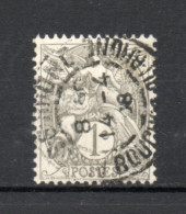 FRANCE   N° 107          OBLITERE    COTE 0.50€   TYPE BLANC - 1900-29 Blanc