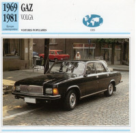 GAZ Volga M24  -  1970  - Voiture Populaire -  Fiche Technique Automobile (URSS) - Cars