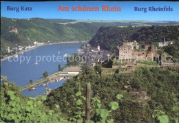 72317648 Burg Katz Rheinpartie Mit Burg Rheinfels Burg Katz - Loreley