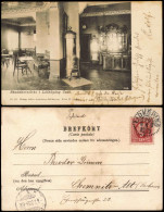 Postcard Lidköping Stadshotellets Cafe - Gastraum 1903 - Suède
