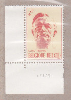 1973 Nr 1690** Drukdatum.LOUIS PIERARD. - Datiert