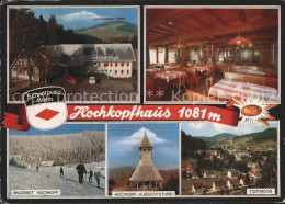 72316936 Todtmoos Hochkopfhaus Gaststube Skigebiet Aussichtsturm Ortsblick Todtm - Todtmoos