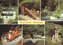 72316925 Waschleithe Heimateck Augustusburg Alte Fichtelbergschanze Talsperre Po - Grünhain