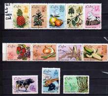 CUBA 1328/1339 SUR L AGRICULTURE - Landbouw