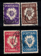 Portugal 1938 Mi. 602-605 Oblitéré 100% Congrès Des Vignerons - Oblitérés