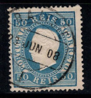 Portugal 1879 Mi. 48 C Oblitéré 100% Roi Louis, 50 R - Oblitérés