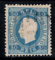 Portugal 1879 Mi. 48 B Oblitéré 100% Roi Louis, 50 R - Oblitérés