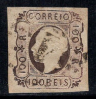 Portugal 1862 Mi. 16 Oblitéré 100% 100 R, Roi Louis - Gebraucht